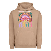 Pigment Burro happiness is being a nana Urban Hoodie - JahusDesignShop