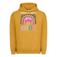 Pigment Peanut Butter happiness is being a nana Urban Hoodie - JahusDesignShop