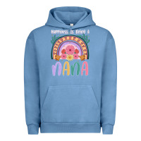 Pigment Pebble Blue happiness is being a nana Urban Hoodie - JahusDesignShop