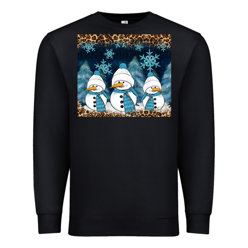 Snowman Winter Premium Sweatshirt by RanaPortraitStore | Teevron