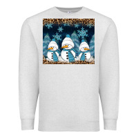 Oatmeal Heather snowman winter Premium Sweatshirt - RanaPortraitStore