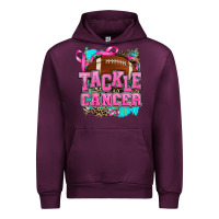 Mauve Wine tackle cancer Urban Hoodie - AdoDesignShop
