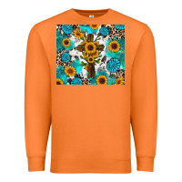 Carrot sunflower cross cowhide gemstones Premium Sweatshirt - RanaPortraitStore