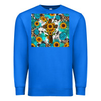 True Royal sunflower cross cowhide gemstones Premium Sweatshirt - RanaPortraitStore