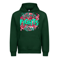 Forest Green nobody fights alone Urban Hoodie - AdoDesignShop