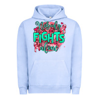 Pigment Grape Ice nobody fights alone Urban Hoodie - AdoDesignShop