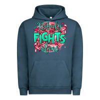 Pigment Midnight Navy nobody fights alone Urban Hoodie - AdoDesignShop
