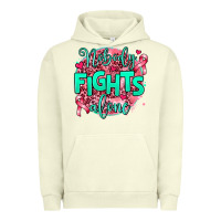 Pigment Pistachio nobody fights alone Urban Hoodie - AdoDesignShop