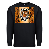 Black tiger scratch mark Premium Sweatshirt - RanaPortraitStore