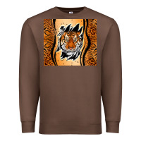 Chestnut tiger scratch mark Premium Sweatshirt - RanaPortraitStore