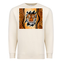 Sandshell tiger scratch mark Premium Sweatshirt - RanaPortraitStore