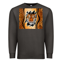 Smoke tiger scratch mark Premium Sweatshirt - RanaPortraitStore