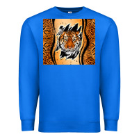 True Royal tiger scratch mark Premium Sweatshirt - RanaPortraitStore
