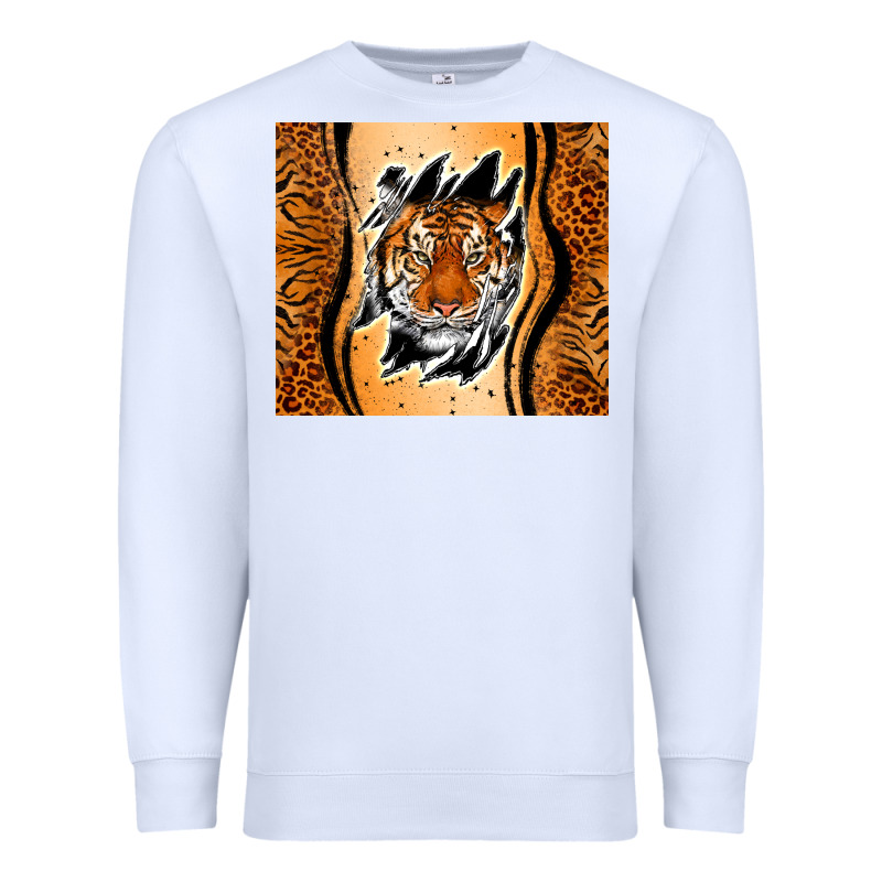 Tiger Scratch Mark Premium Sweatshirt by RanaPortraitStore | Teevron