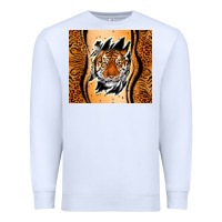 White tiger scratch mark Premium Sweatshirt - RanaPortraitStore