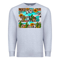Heather Grey texas Premium Sweatshirt - RanaPortraitStore