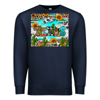 Navy texas Premium Sweatshirt - RanaPortraitStore