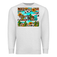 Oatmeal Heather texas Premium Sweatshirt - RanaPortraitStore