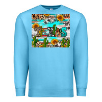 Ocean Blue texas Premium Sweatshirt - RanaPortraitStore