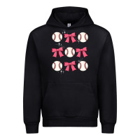 Foreset Green baseball coquette bow Urban Hoodie - JahusDesignShop