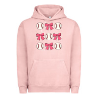Pigment Salmon baseball coquette bow Urban Hoodie - JahusDesignShop