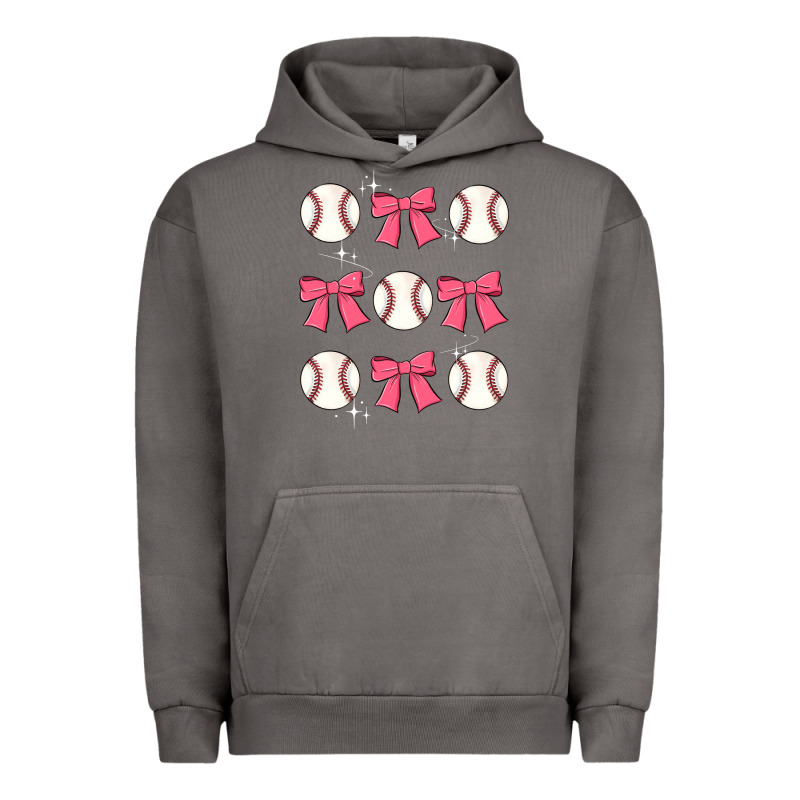 Baseball Coquette Bow Urban Hoodie by JahusDesignShop | Teevron
