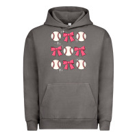 Pigment Tornado baseball coquette bow Urban Hoodie - JahusDesignShop