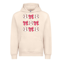 Sandshell baseball coquette bow Urban Hoodie - JahusDesignShop