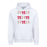 White baseball coquette bow Urban Hoodie - JahusDesignShop