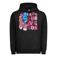 Pigment Black i am a survivor Urban Hoodie - AdoDesignShop