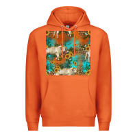 Carrot western charolais cow seamless pattern Premium Hoodie - HRA Design Shop