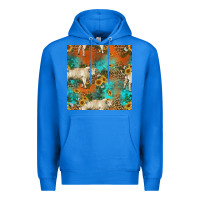 True Royal western charolais cow seamless pattern Premium Hoodie - HRA Design Shop