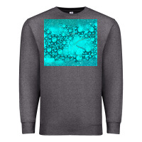Charcoal Heather turquoise gemstone Premium Sweatshirt - RanaPortraitStore
