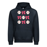 Navy baseball coquette bow Urban Hoodie - JahusDesignShop