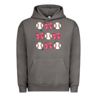 Pigment Tornado baseball coquette bow Urban Hoodie - JahusDesignShop