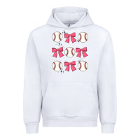 White baseball coquette bow Urban Hoodie - JahusDesignShop
