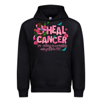 Black heal cancer Urban Hoodie - AdoDesignShop
