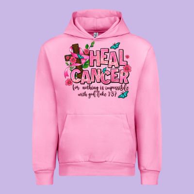 Heal Cancer Urban Hoodie Designed By Adodesignshop