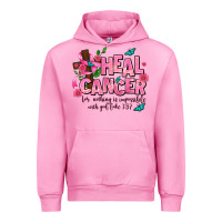 Fuchsia Pink heal cancer Urban Hoodie - AdoDesignShop
