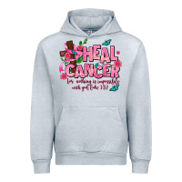 Heather Grey heal cancer Urban Hoodie - AdoDesignShop