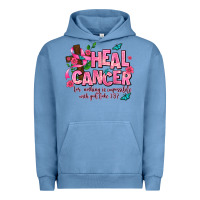 Pigment Pebble Blue heal cancer Urban Hoodie - AdoDesignShop