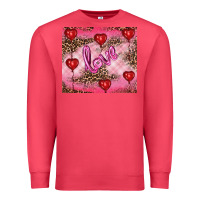 Cardinal valentines day love Premium Sweatshirt - RanaPortraitStore