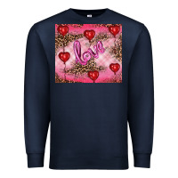 Navy valentines day love Premium Sweatshirt - RanaPortraitStore