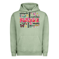 Pigment Oil Green ella es mama Urban Hoodie - JahusDesignShop