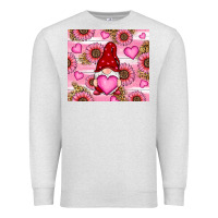 Oatmeal Heather valentines day gnomes Premium Sweatshirt - RanaPortraitStore