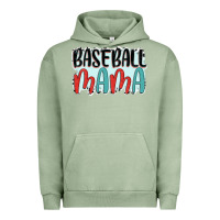 Pigment Oil Green baseball mama Urban Hoodie - JahusDesignShop