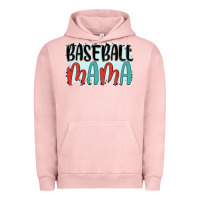 Pigment Salmon baseball mama Urban Hoodie - JahusDesignShop