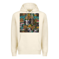 Tofu western two cute heifers seamless pattern Premium Hoodie - HRA Design Shop