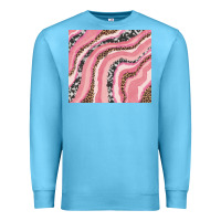 Ocean Blue valentines day watercolor Premium Sweatshirt - RanaPortraitStore