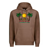 Chestnut aloha beaches Premium Hoodie - CowhideDigitalArt